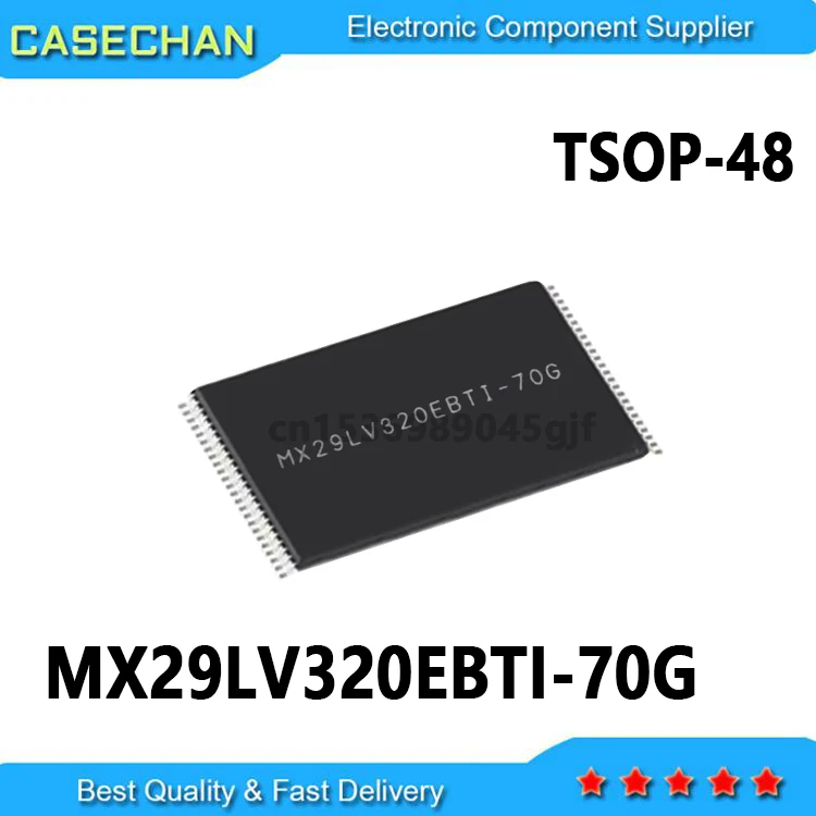 1 stks MX29LV320EBTI-70G 32 Mbit TSOP48 NOCH FLASH