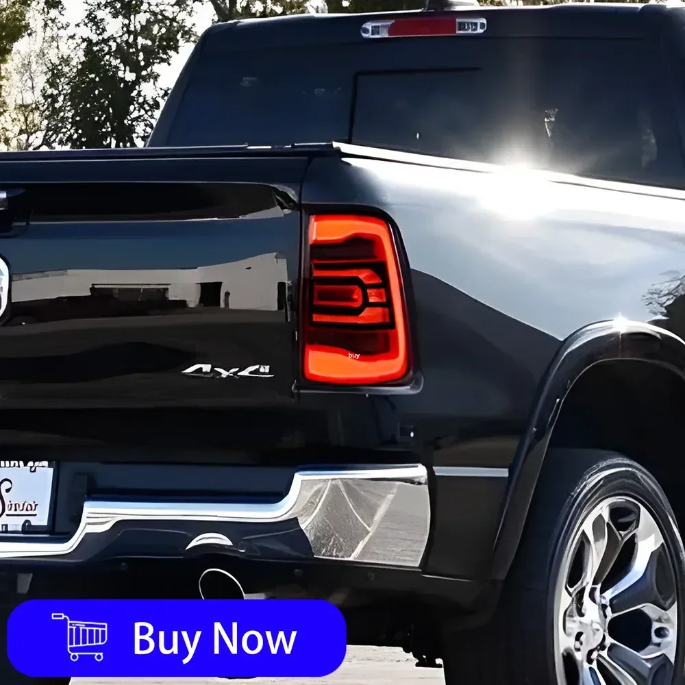 

Для Dodge RAM 1500 2009-2018 автомобильные задние фонари в сборе, обновленная подсветка, автоматические задние фонари, мигающие светодиодные аксессуары
