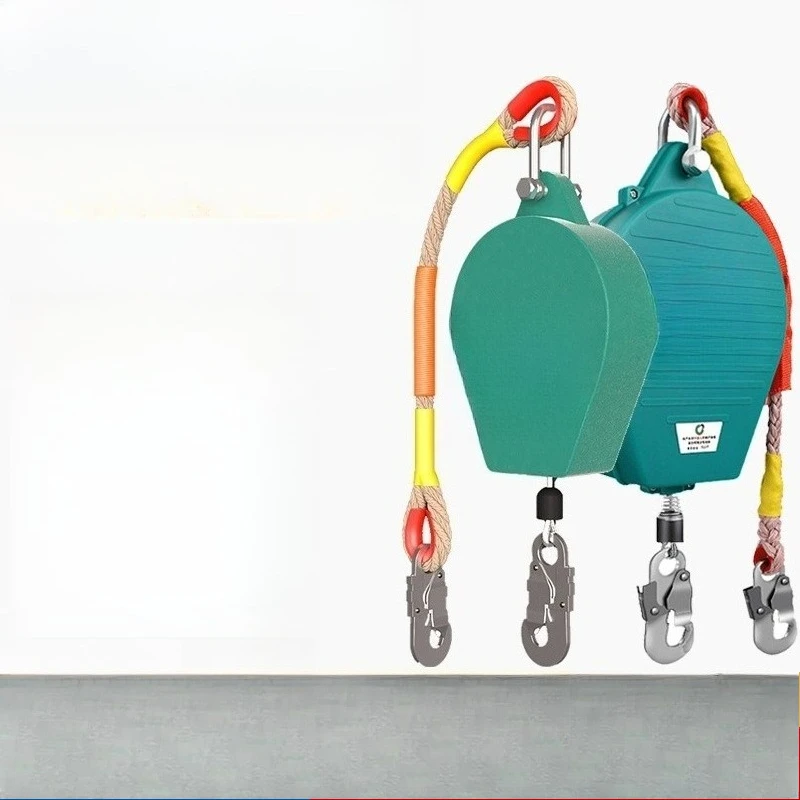 Double lock anti-fall self-lock industrial heavy duty speed differential 150kg300KG1 ton 3 meters 5 meters 20m anti-fall device