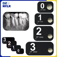 Placas de fósforo de rayos X dentales, placa de escáner de imagen, Sensor de rayos X Intraoral, tablero de escáner de imágenes, placas de almacenamiento de fósforo Dental, 1 ud.