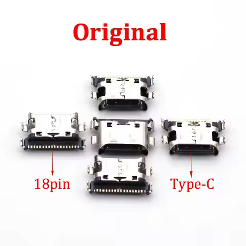 2-100Pcs Original Type C USB Charging Port Dock Plug Connector Socket For Huawei Matebook D14 D15 Boh Nbl WAQ9R MagicBook 15
