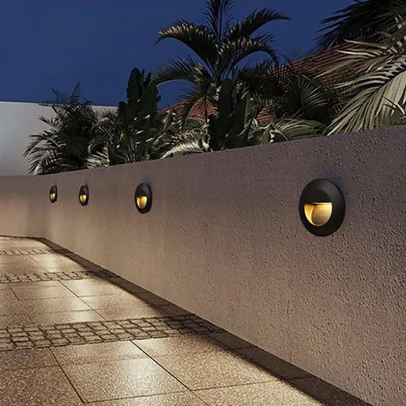 

Aluminum Light Emitting Diode Wall Light Ip65 Waterproof 3w Stair Light Outdoor Stair Step