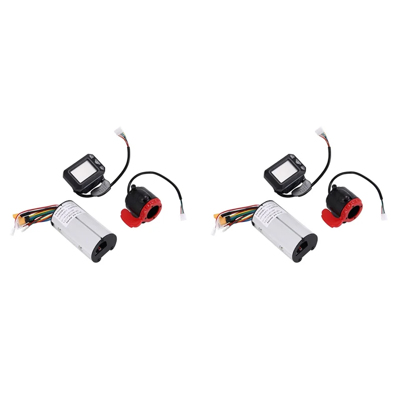 

ABVE-2 Set 5.5In Electric Scooter Bike For 24V 250W Controller LCD Monitor Brake Set Alloy Electric Bike Scooter Accessory
