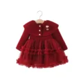 vestido de oso rojo