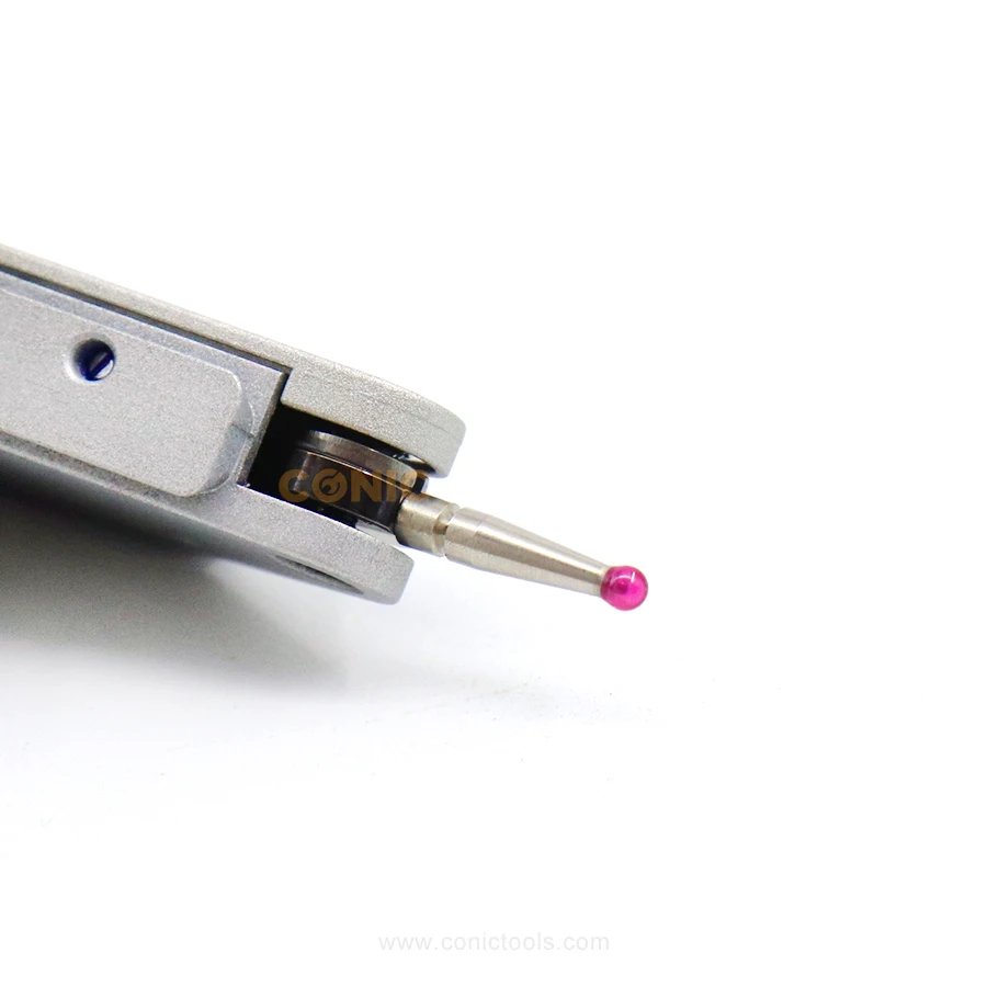 Mitutoyo 0-0.14mmx0.001mm Large Micron Dial Test Indicator with Ruby Ball Head 513-471-10E