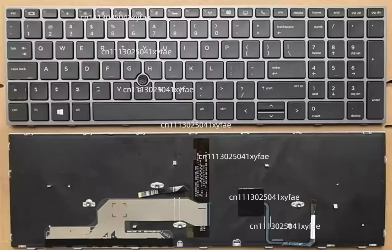US Backlit Laptop Keyboard With Point For ZBOOK 15 G5 G6 17 G5 G6 L29635-001 L12764-001 L12765-001 L28407-001