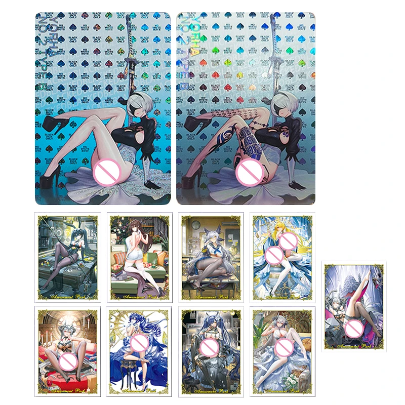 

Японское аниме «История богини» NieR: Automata Paradise Goddess Карты Коллекционные карты Рождественский подарок на день рождения Детская игрушка