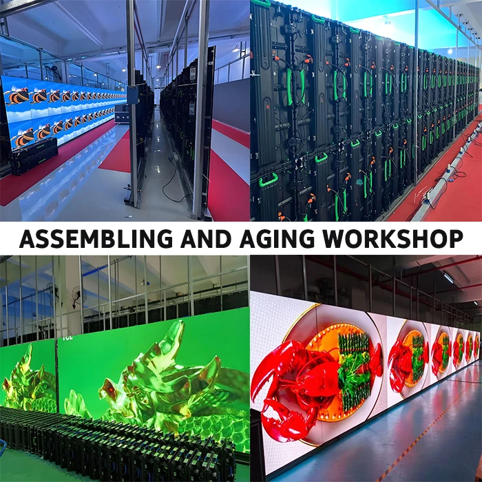 High Quality P5 Outdoor IP66 Waterproof 8K Resolution 4500cd/㎡ Brightness LED Display Screen Corner Design 3D Video Wall