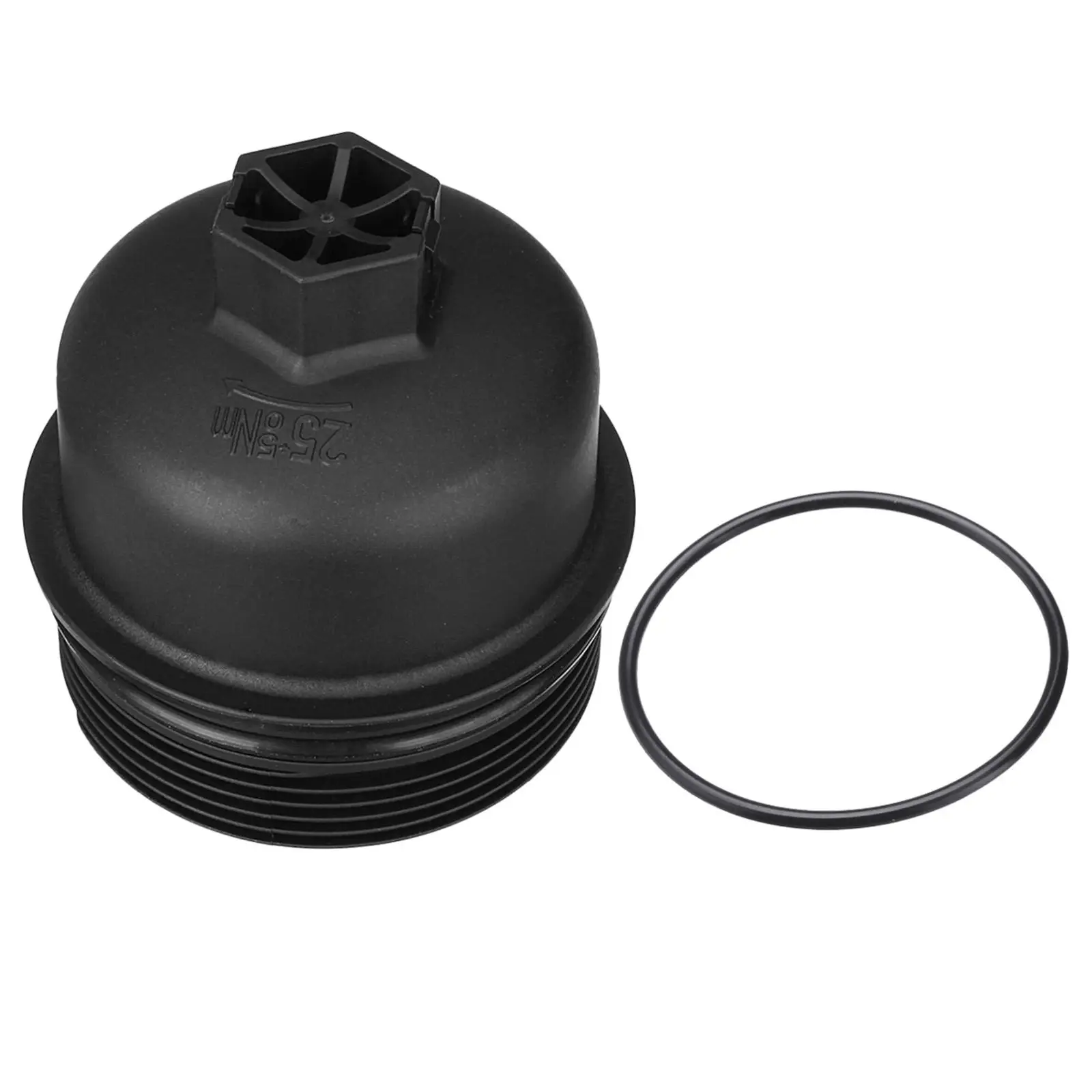 Oil Filter Gasket Housing Cap Plastic Rubber Seal Automotive Cover Lid Maintenance Tool for CITROEN 1103L7 1303477 Set