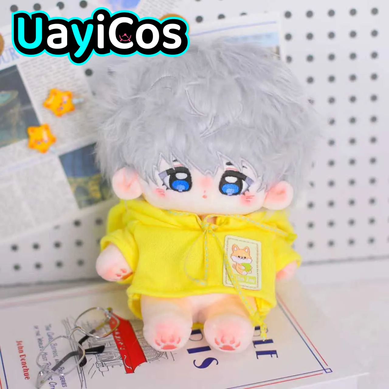 

20 см Love and Deepspace Xavier, мягкие плюшевые игрушки, плюшевая кукла, подушка, украшение, аниме-фигурка, игровая игрушка, детский подарок на Хэллоуин