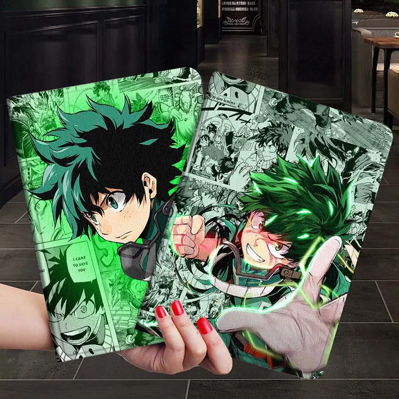 My H-Heros A-Academys Anime Tablet Case For Samsung Galaxy Tab S7 S8 S9 S10 FE Plus 12.4 13.1 Inch