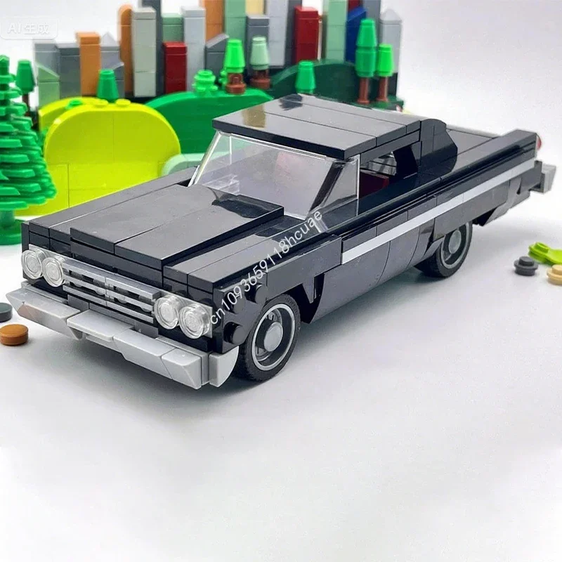 

276 шт. MOC, прочный Galaxie Hard Top City Champions, модель суперкара, строительные блоки, игрушки на день рождения, детские рождественские подарки