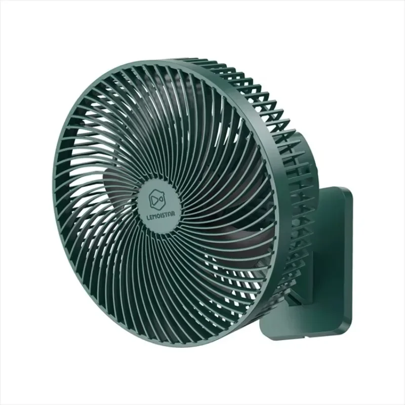 Oscillating Household Dual-Use Kitchen Modern Small Mini Portable 12V Dc Rechargeable Remote Controlled Mounted Wall Fan