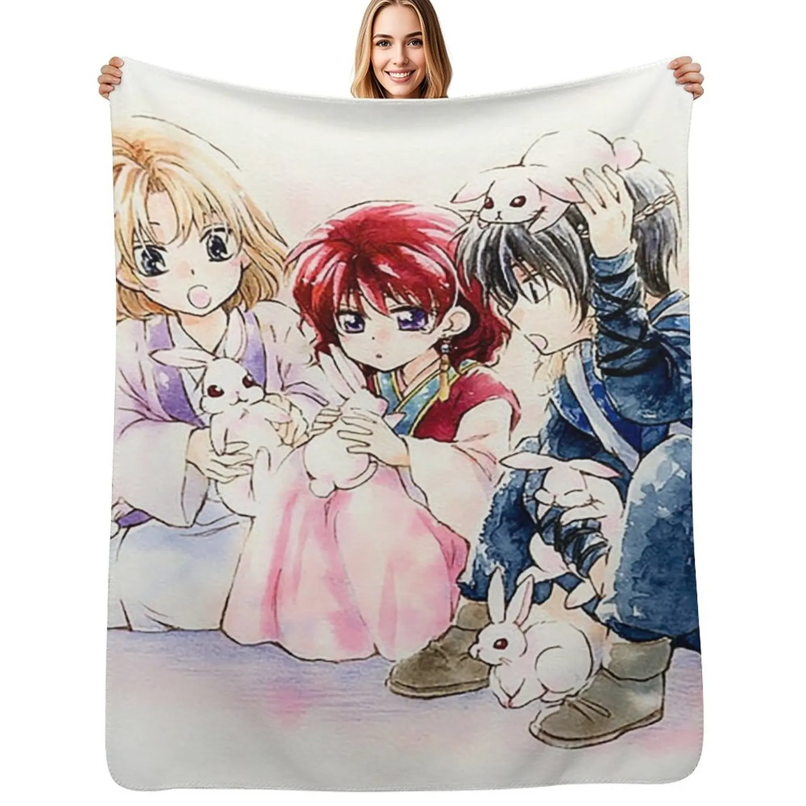 

son hak Throw Blanket sofa bed Warm Decoratives cosplay anime Blankets