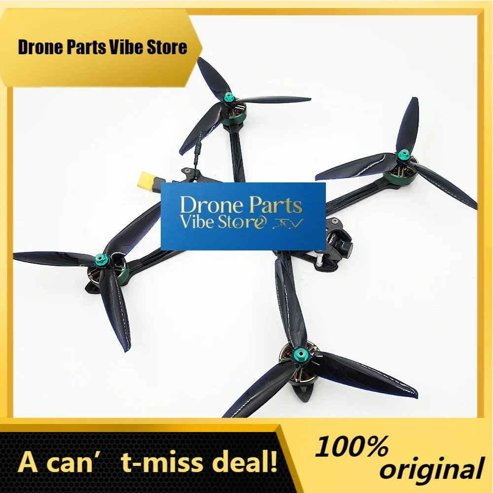 

DronePMark 7inch FPV Drone Kit F405 Flight Control RuiBet 45A 4in1 ESC 2807 KV1300 Brushless Motor 200MW VTX CADD Camera Propell