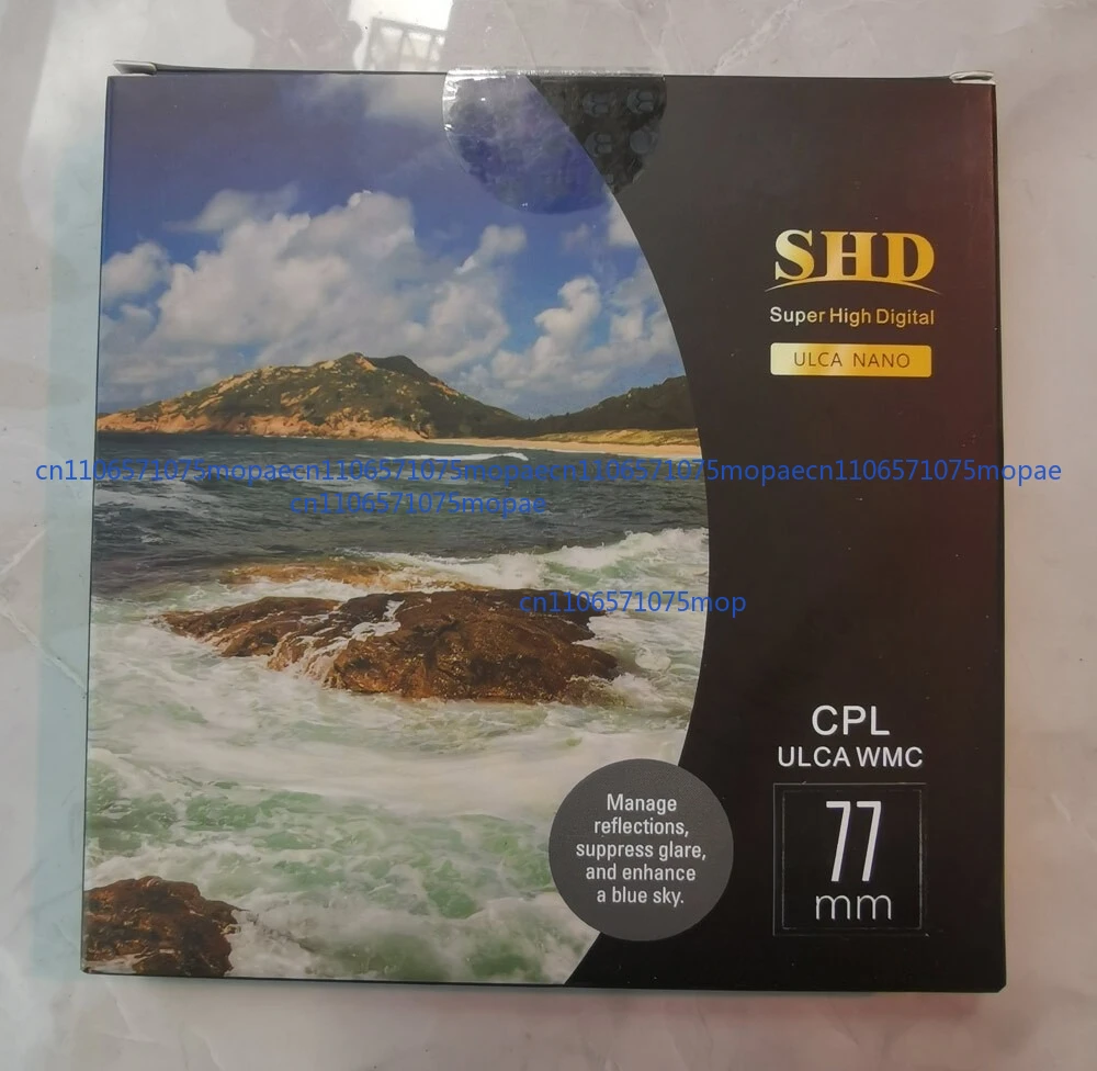 For Benro CPL Filter SHD CPL Waterproof Anti-oil Anti-scratch 67 72 77 82 95 105mm
