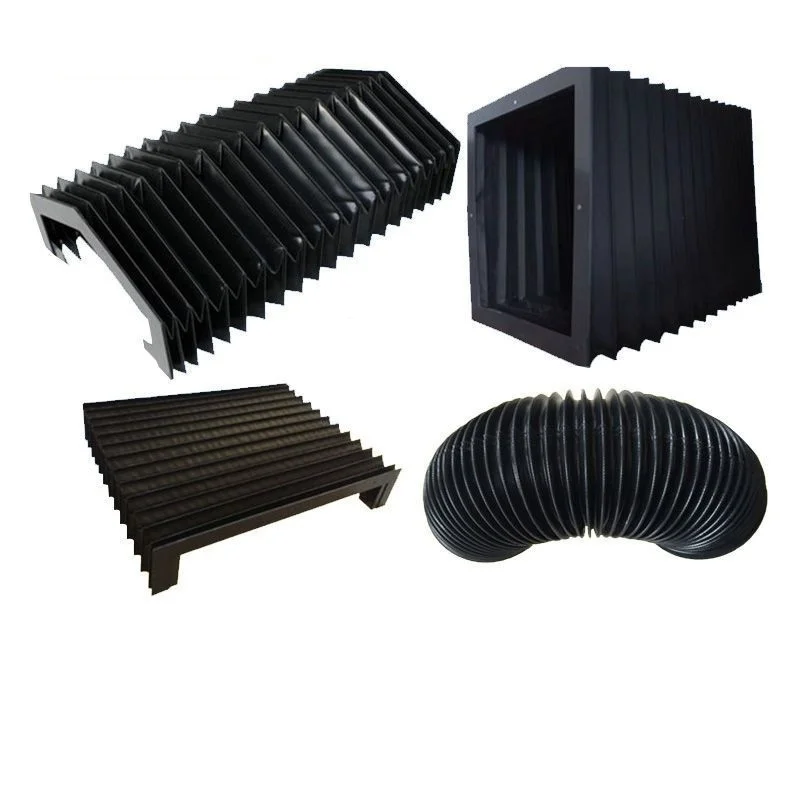 Custom made big size CNC flexible Bellow Covers