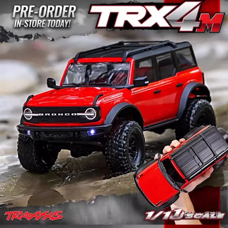 Traxxas จำลอง1/18รถ Rx4m ขนาดเล็ก97054-1 Land Rover liema รีโมทคอนโทรลทางวิบากปีนเขาไฟฟ้าของเล่น RC ผู้ใหญ่