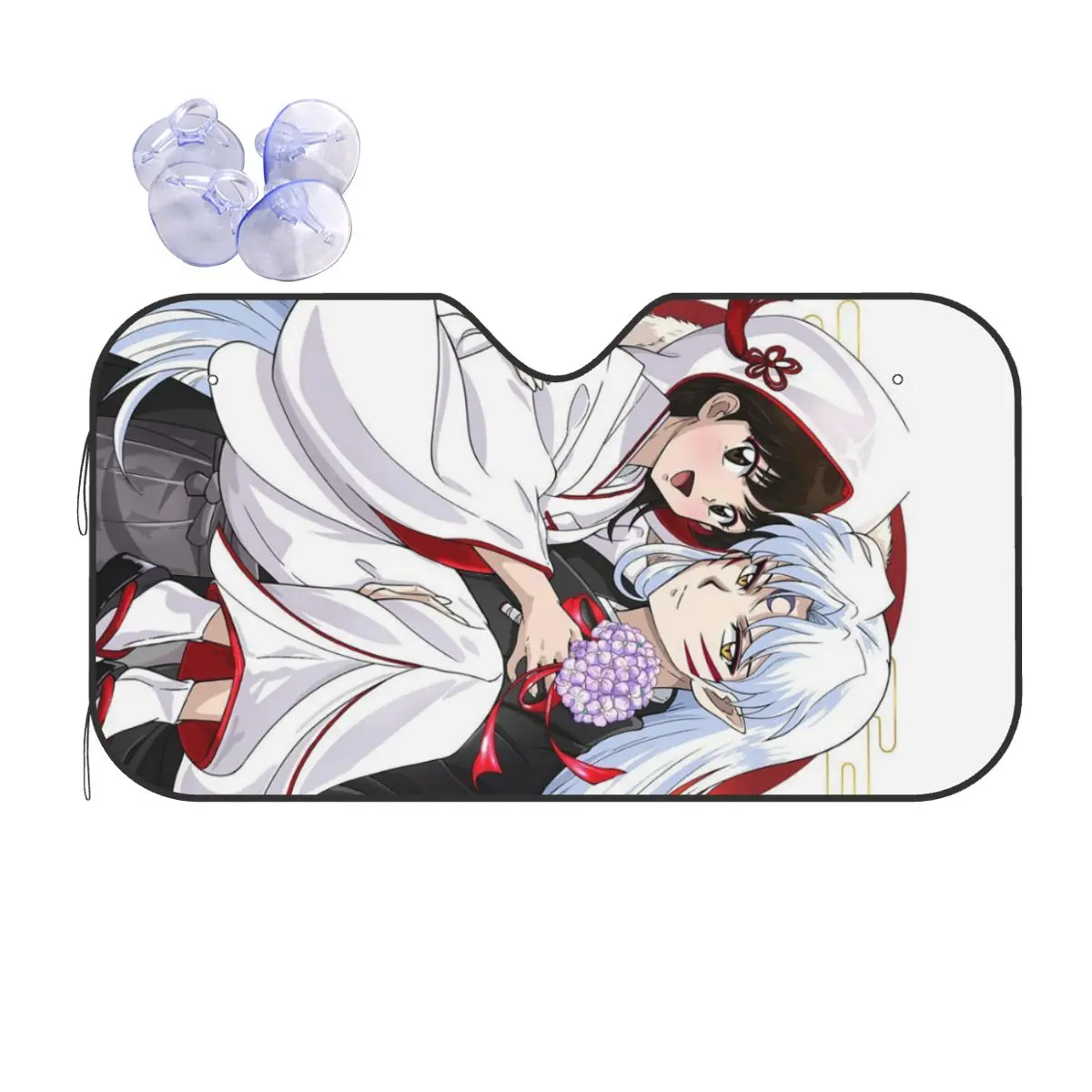 

Манга кимоно Inuyasha Sesshomaru солнцезащитный козырек лобовое стекло автомобиля переднее лобовое стекло окно солнцезащитный козырек аксессуары чехлы
