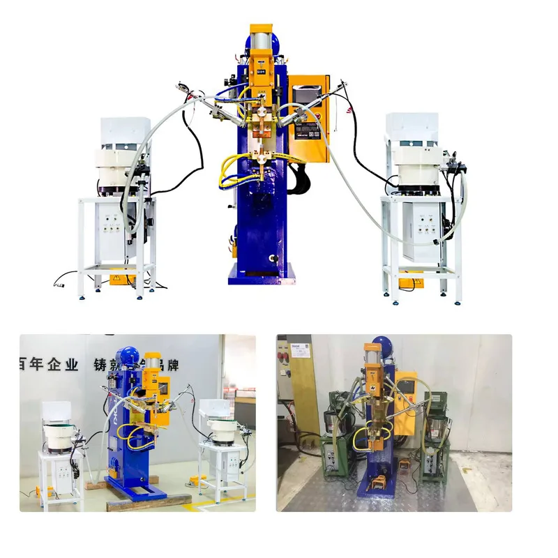 Automatic Feeder Metal Sheet Point Spot Welder Projection Welding Machine For Bolt And Nut