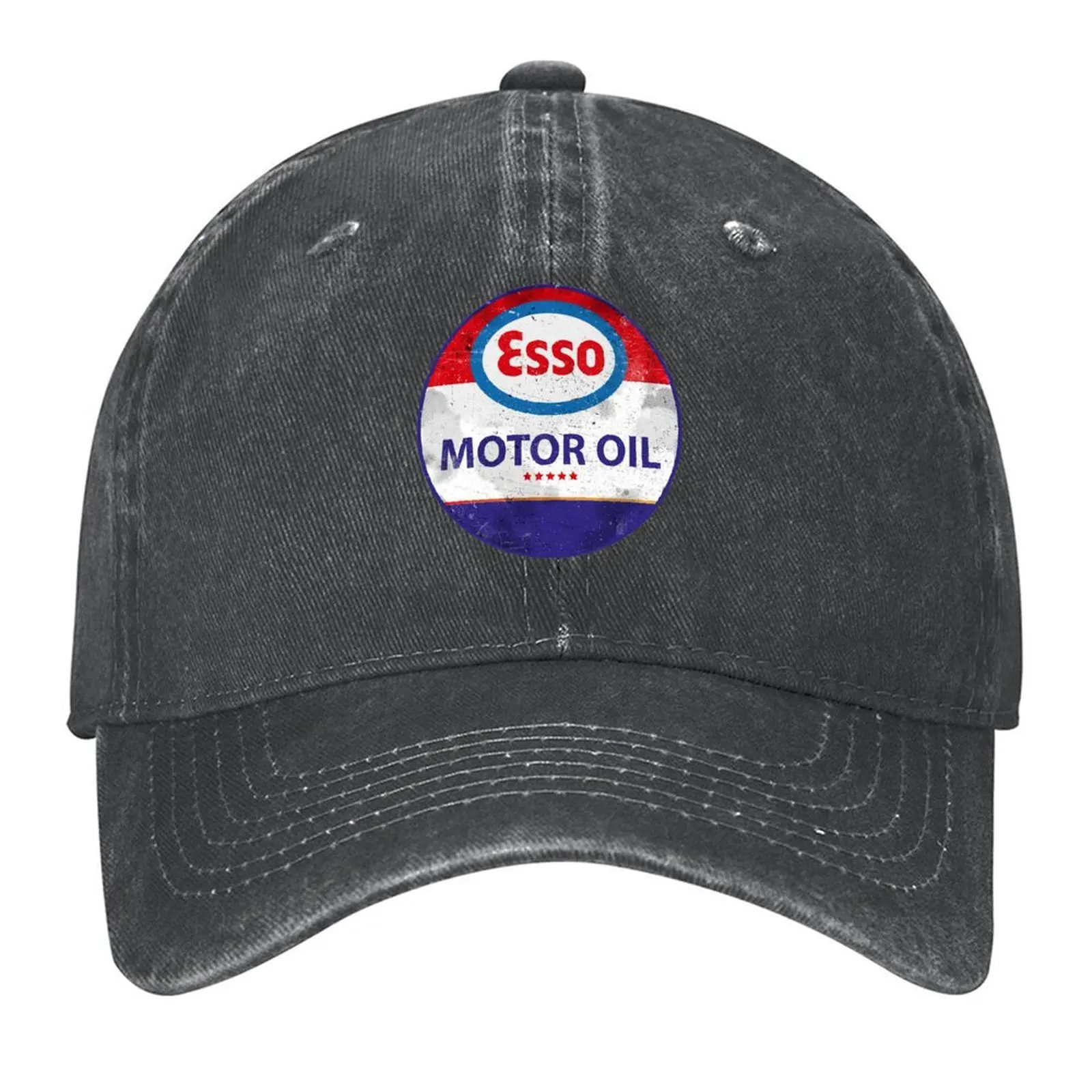 

Esso Motor Oil vintage sign Baseball Cap birthday men's big size hat Sunhat Luxury man cap Women's Hats 2025 Men's