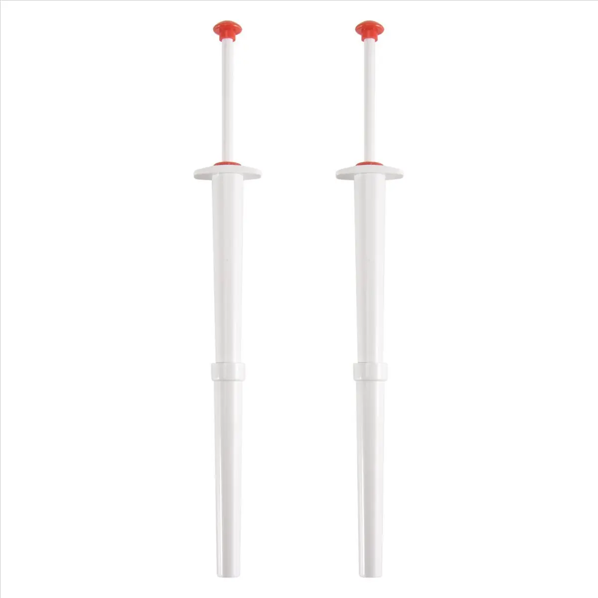 ABJS Deluxe Pickle Pincher, Set of 2,Pickle Picker Stainless Steel and Plastic- Olive Pepper Grabber