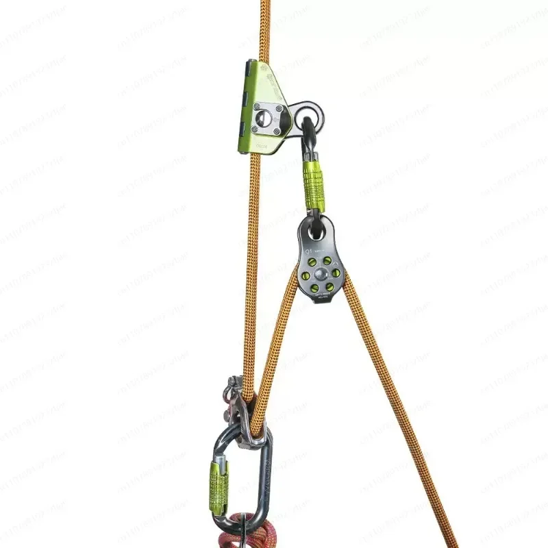3rd Gen H Series Pull Tight Rope System Kit, Heavy Load Lifting & Raising, No Ascender Short Distance Lifting, lIfTing Tool
