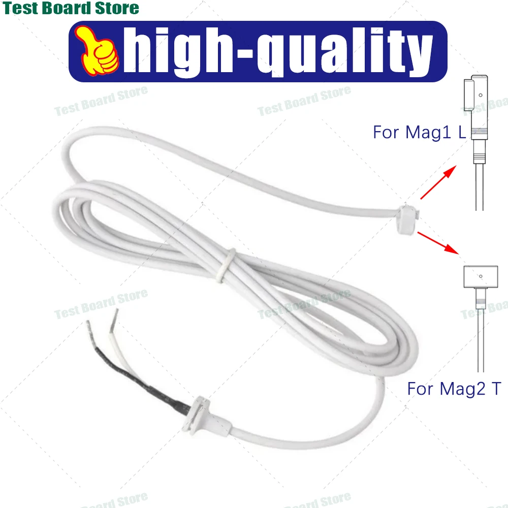 

1Pce 45W/60W/85W DC power cord Macbook Air/Pro charger magnetic adapter cord AC/DC Magsafe 1/2 cable repair cable