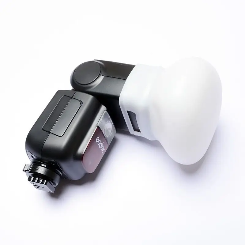 سيليكون فلاش الناشر لينة غطاء خفيف لكانون godox TT520 II TT685 TT600 V860 II V850II AD0200pro Yongnuo فلاش Speedlite