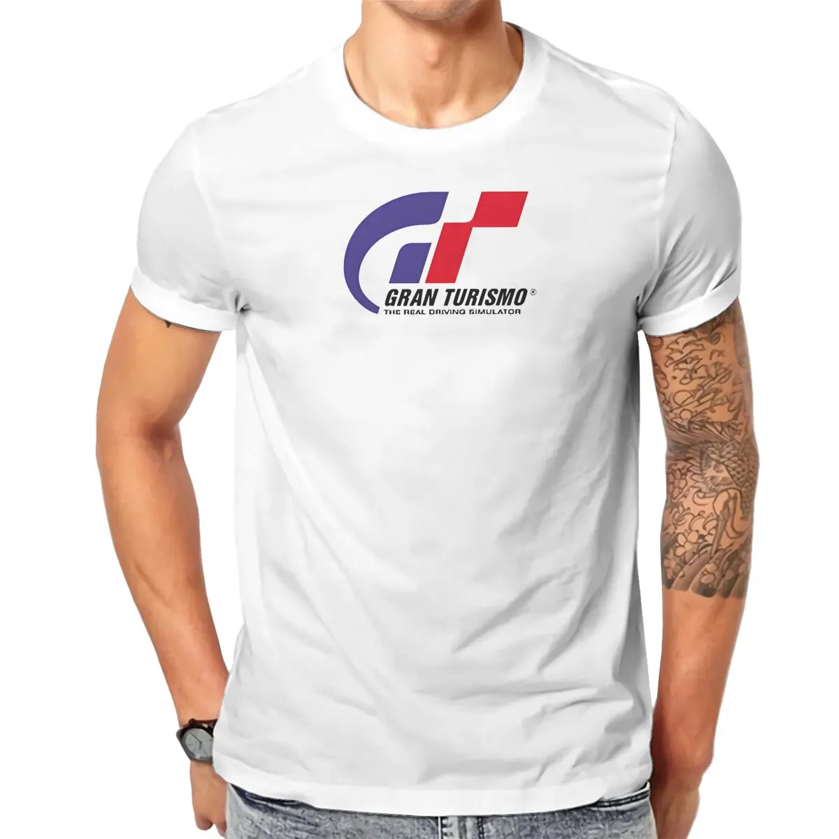Classic Gran Turismo Game T Shirt Graphic Crewneck COTTON Streetwear
