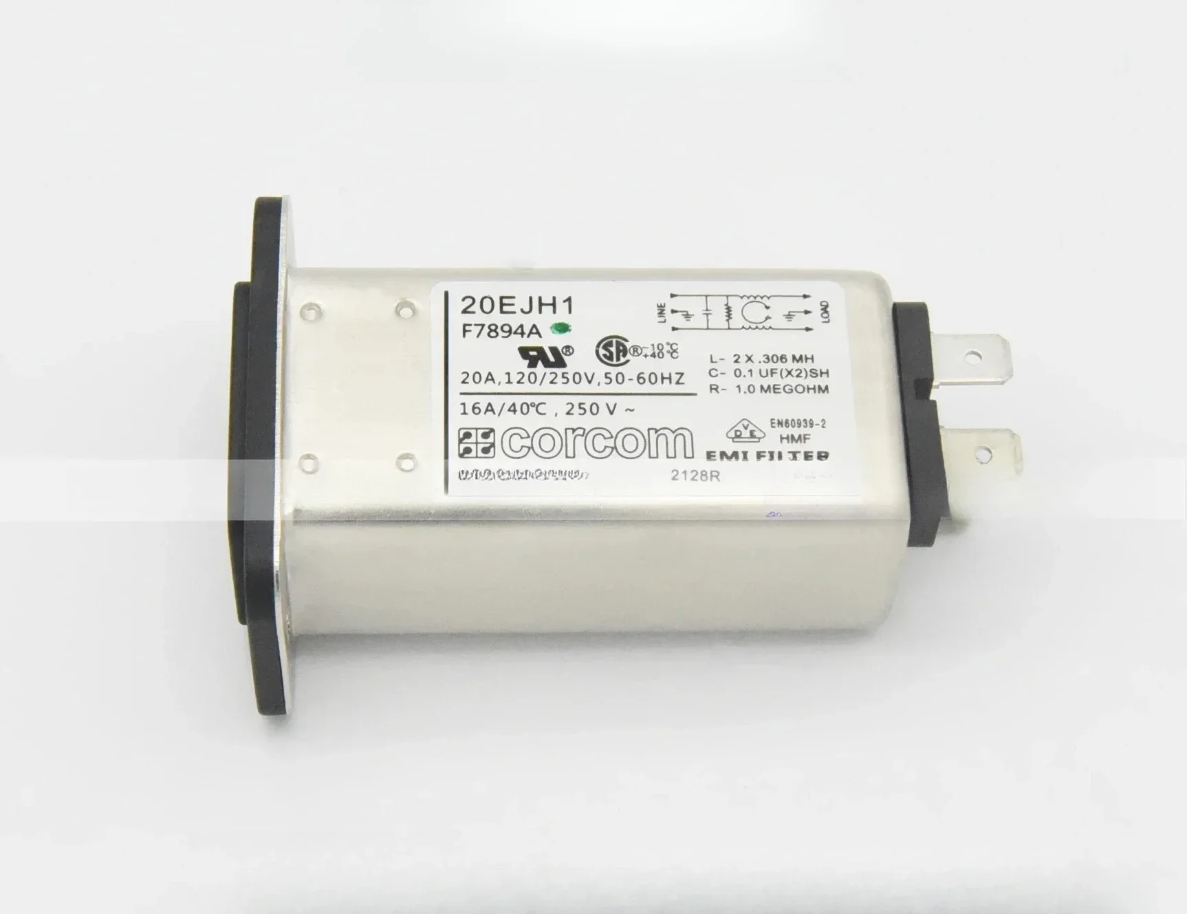 2026GOOD 20EJH1 EJH Series F7894A 6609009-4 20A Medical Device Projector Corcom Filter