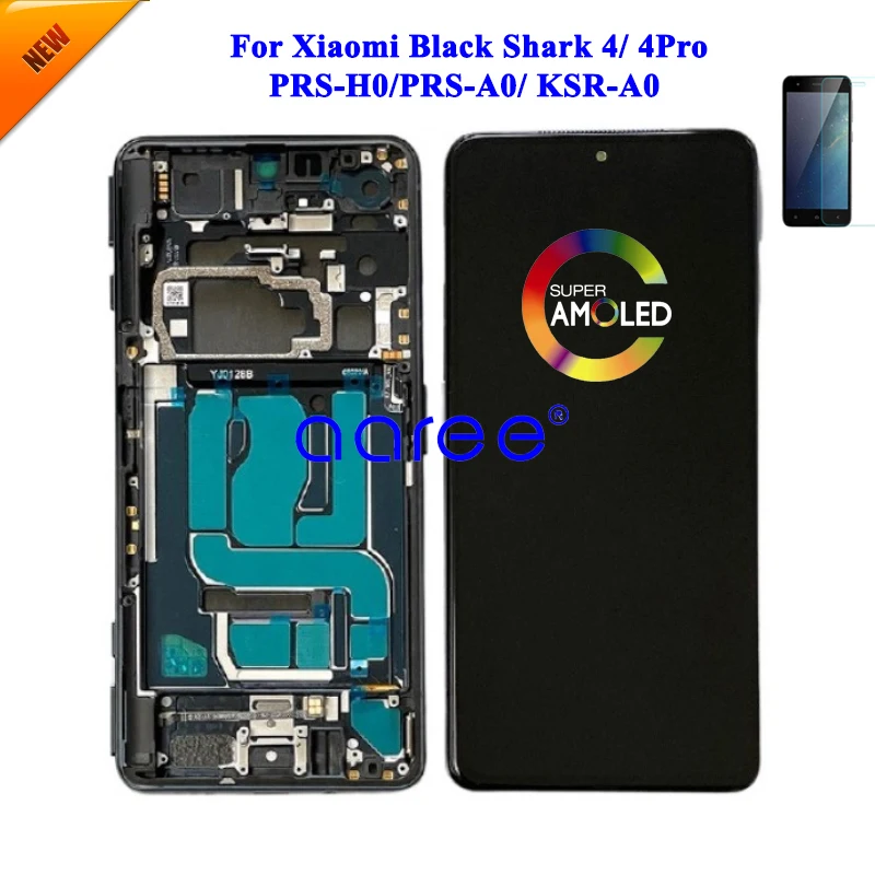 AMOLED OLED LCD Display  For Xiaomi Blackshark 4 LCD For Blackshark 4 Pro LCD Display LCD Screen Touch Digitizer Assembly