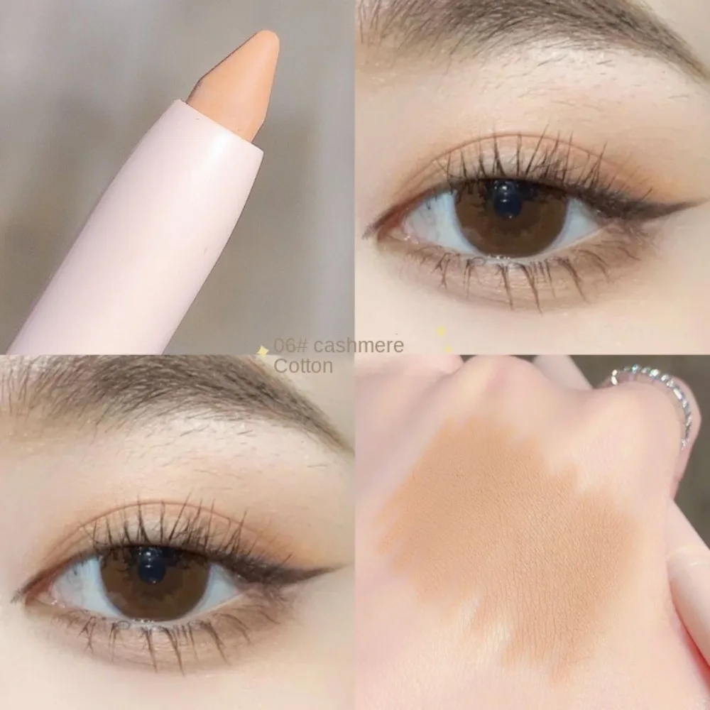 Ombre à barrage couchée Silkworm Highlighter Pen, Maquillage des yeux coréens, Perle blanche, Haute brillance, Éclaircissant, Paillettes, Bâton de fard à barrage, 256