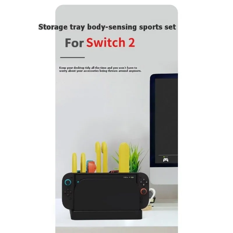 NEWT25C For Switch 2 For Sports Accessories Kit With Organizer Storage Stand For Sports Games Family Accessories Bundle
