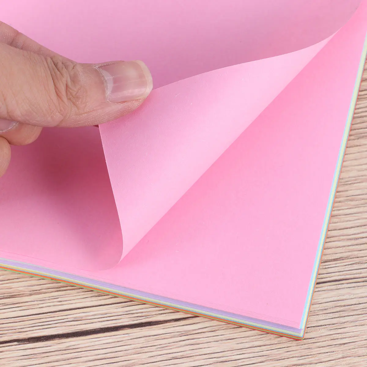 

100 листов цветной бумаги для рукоделия, 10 смешанных цветов, бумага для оригами, для детских школьных и художественных проектов, для поделок своими руками