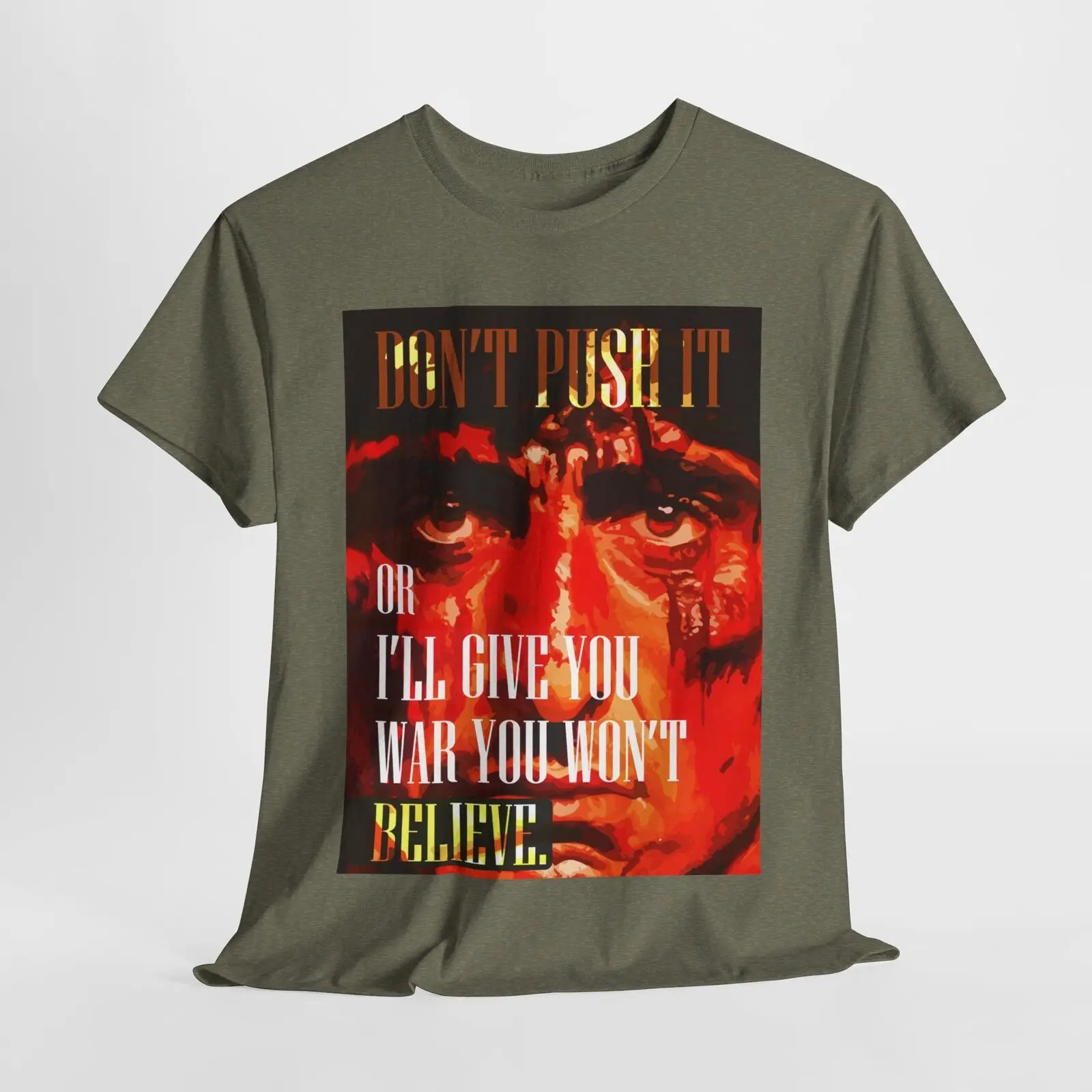 Rambo Movie Retro Poster Shirt, Classic Movie Themed Unisex T-Shirt