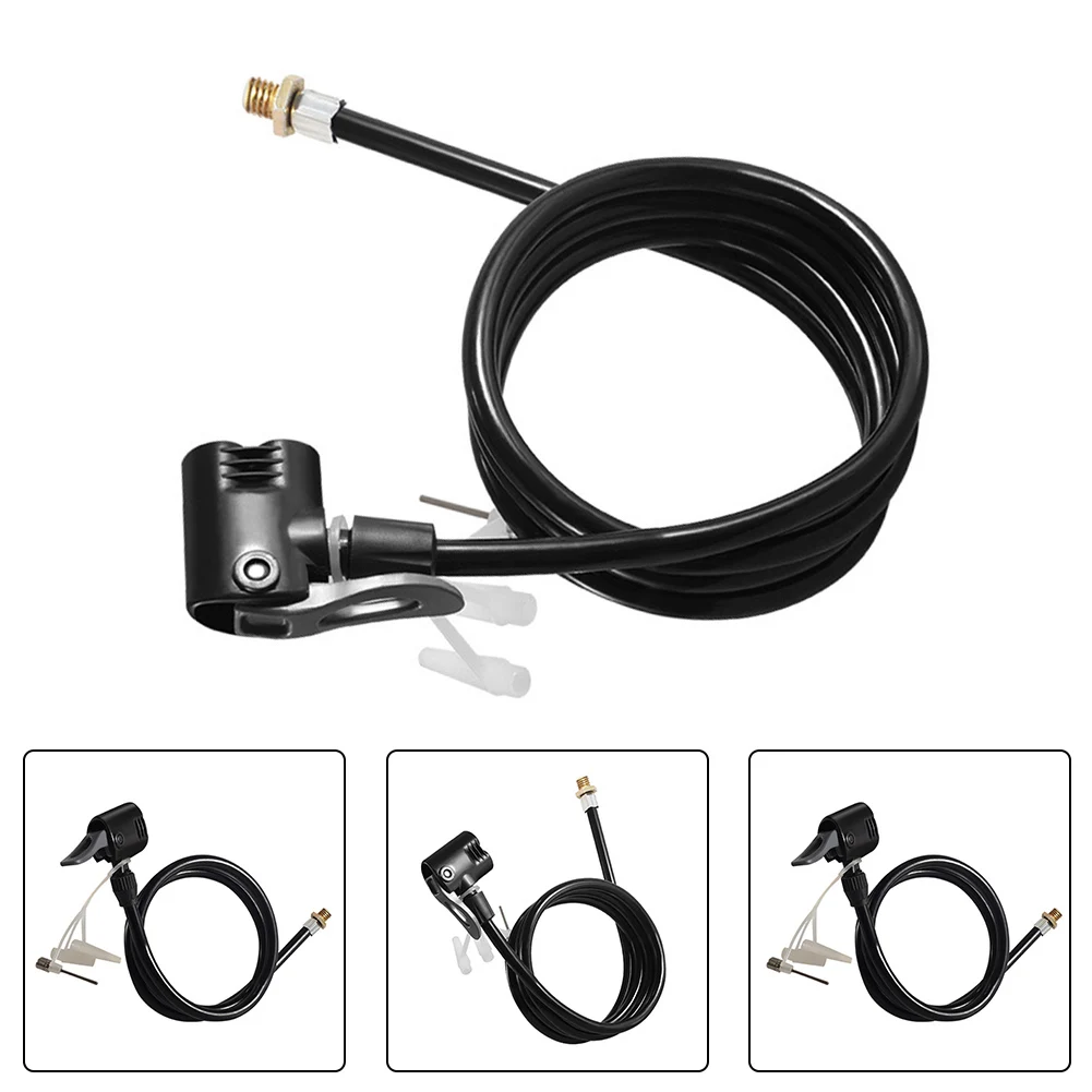 Bicycle Bike Air Pump Extension Tube Pump Hose Air Pump Connector Accessories Inflator Air Line Wholesale Air Needle Ball Needle