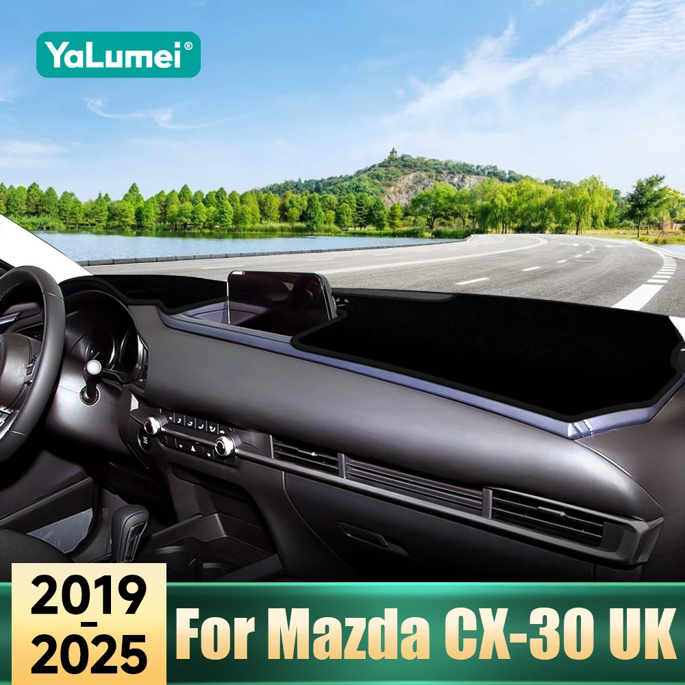 Für Mazda CX-30 CX30 DM 2019 2020 2021 2022 2023 2024 2025 Auto-Armaturenbrett-Abdeckung Lichtschutz-Sonnenblenden Zubehör