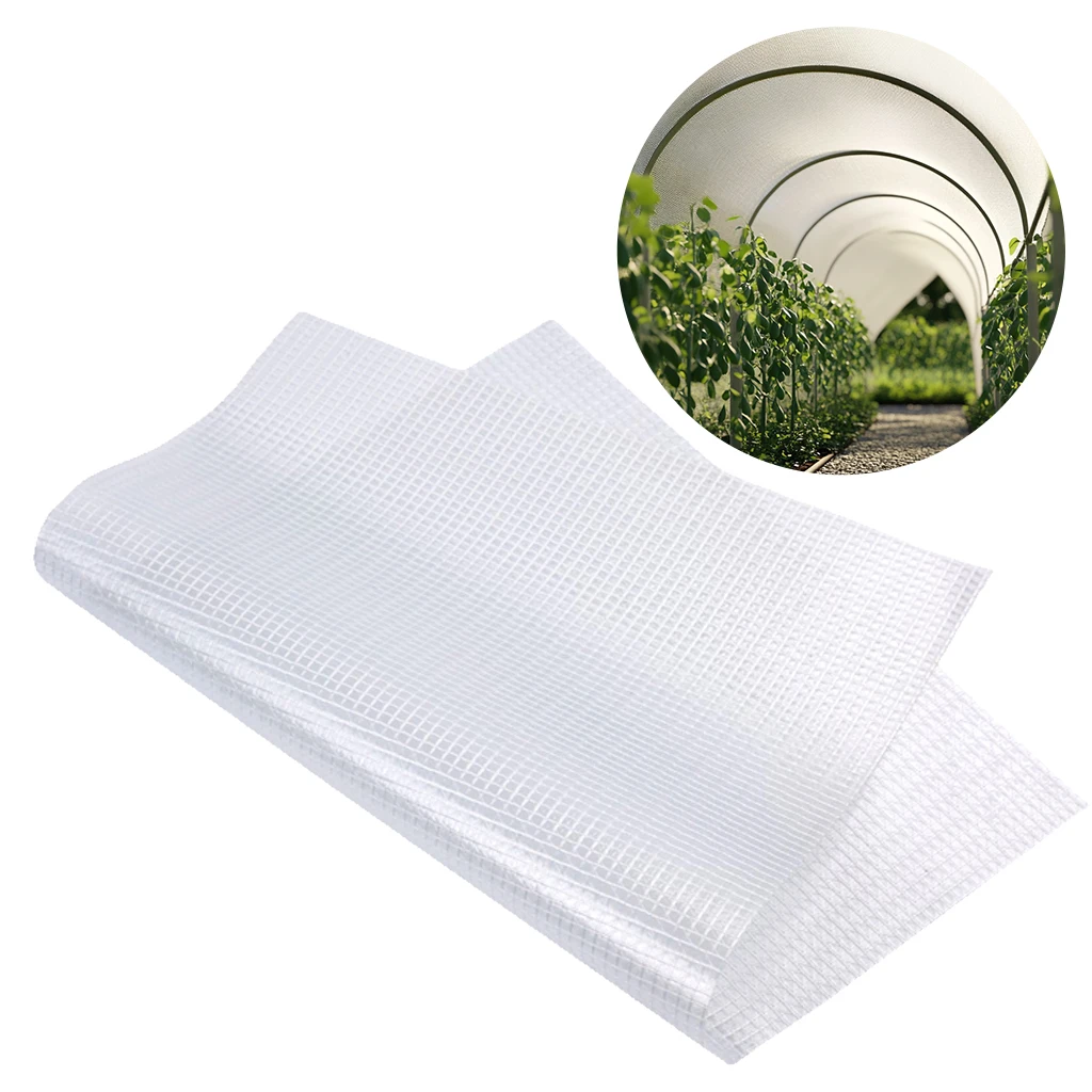 

【From China】280-450Gsm Plastic Tarpaulin Pvc Mesh Transparent Tarpaulin Clear Plastic Tarp for Greenhouse Garden Agriculture Tar