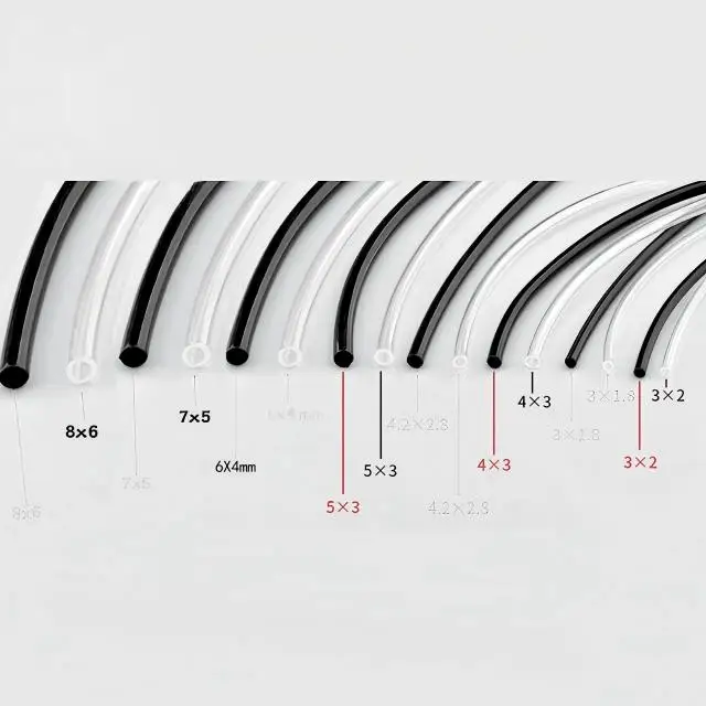 10Meter Single Line Ink Tube Manifold for Printing Machine One Way Plastic Ink Pipe 10m Length