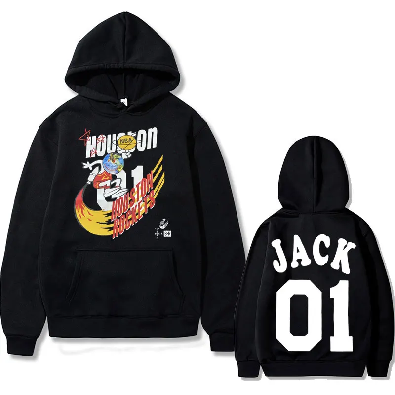 

Cactus Jack Double Sided Print Hoodie Men Women Oversized Sweatshirt Men's Hip Hop Style Streetwear Male Fleece Cotton Hoodies