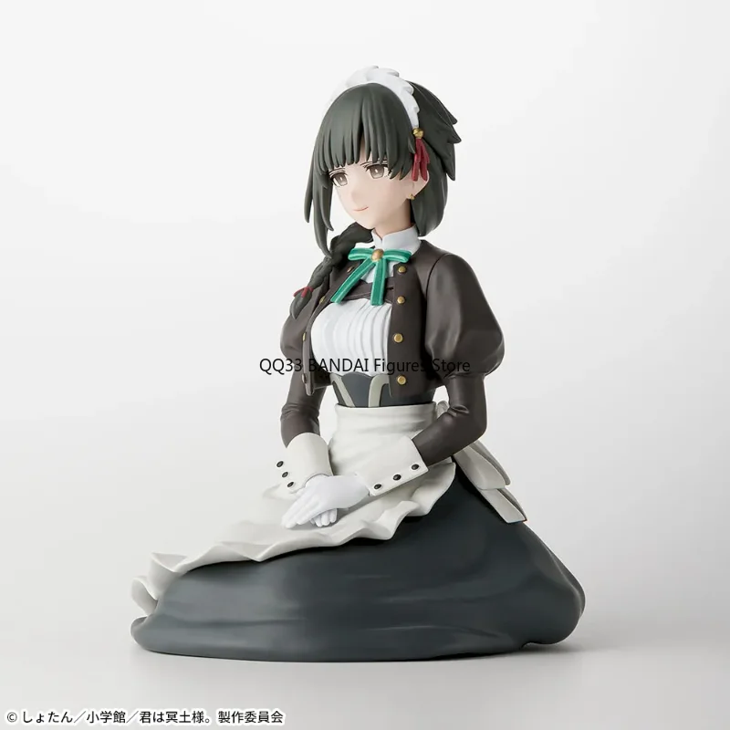 Echte Originele Anime Je Bent Mevrouw Servant Yuki Zithouding Action Figure Model Desktop Decoratie Collectible