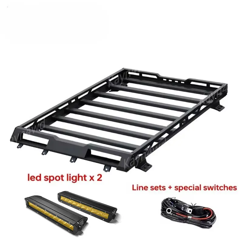 Roof rack yellow LED
