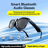 ﻿ AI Bluetooth Smart Translate Sunglasses Intelligent Translation  Call Noise Canceling Music Play for Studying Travaling