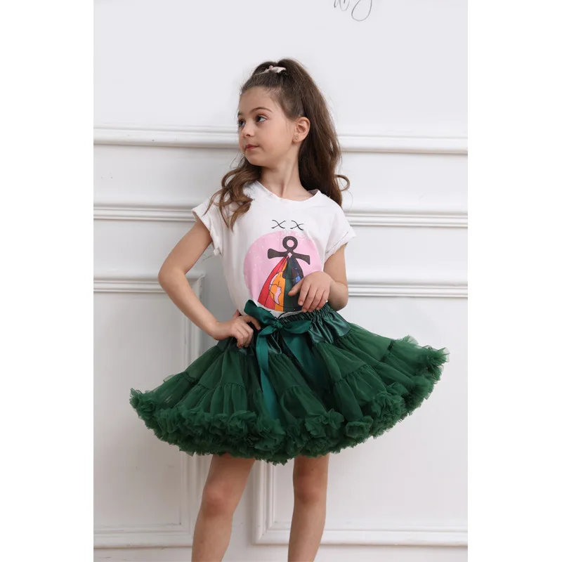 HEIßE Mädchen Tüll Rock Baby Mädchen Kleidung Tutu Pettiskirt Rock Mode Mädchen Kleidung Prinzessin Röcke Rock Für Mädchen Kleidung – Detail 21