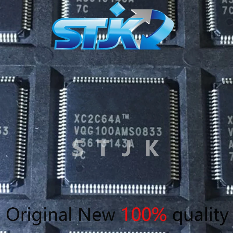 XC2C64A-7VQG100C QFP100 IC CPLD 64MC 6.7NS
