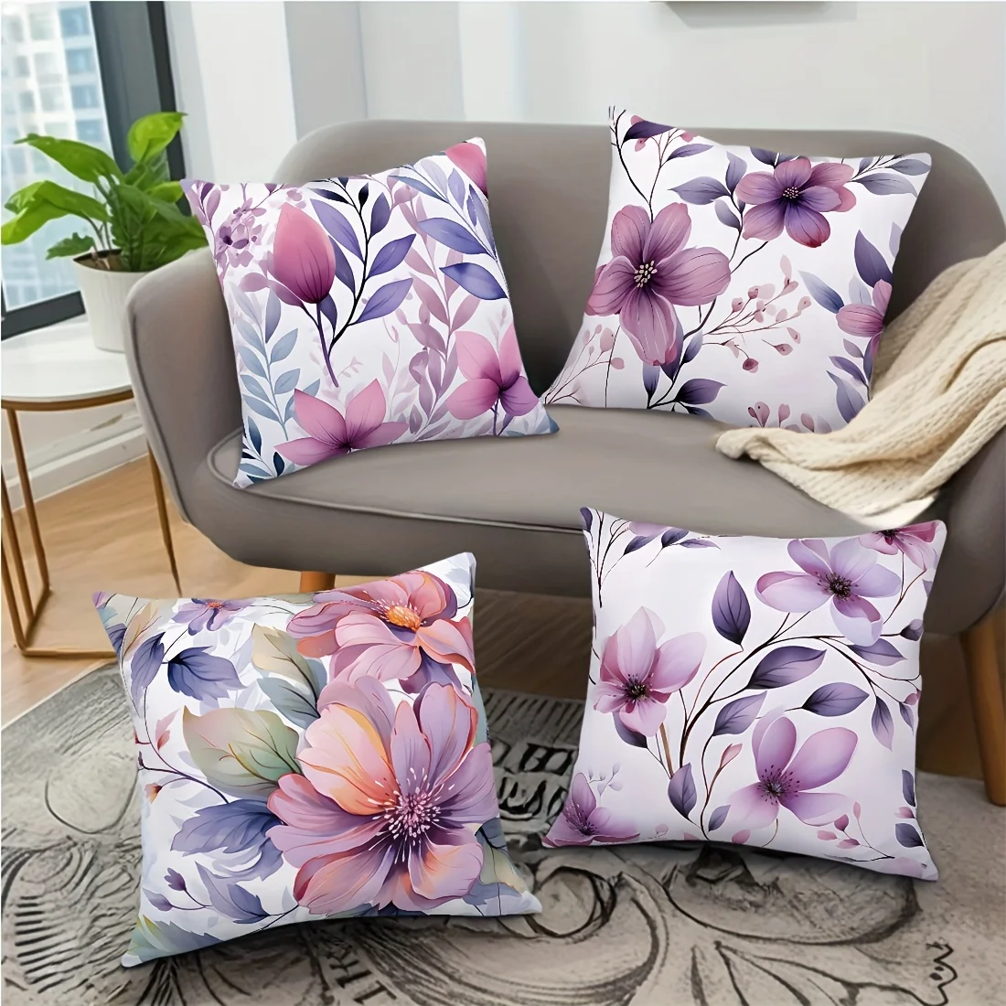 Juego 4 Fundas Cojí…