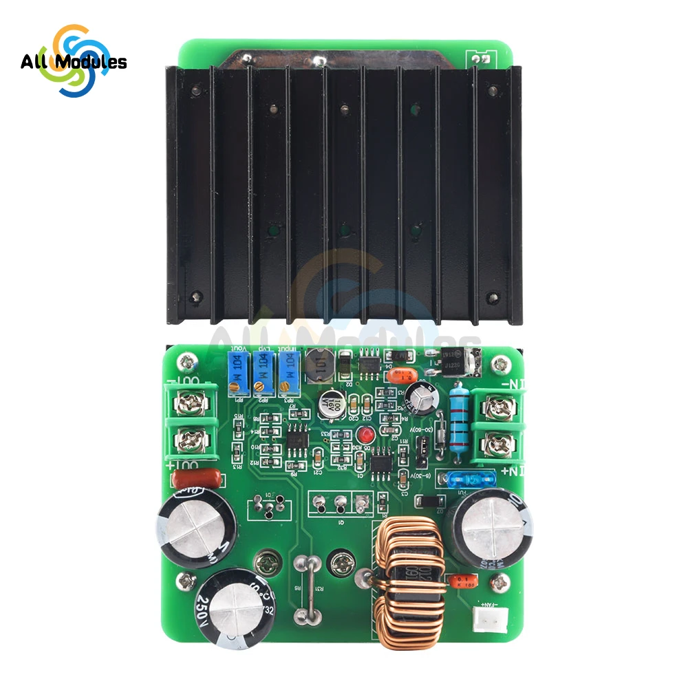 BT900W DC 120V 15A Regulated Constant Current Power Supply Adjustable High Power Boost 120V 15A Charger Power Supply Module