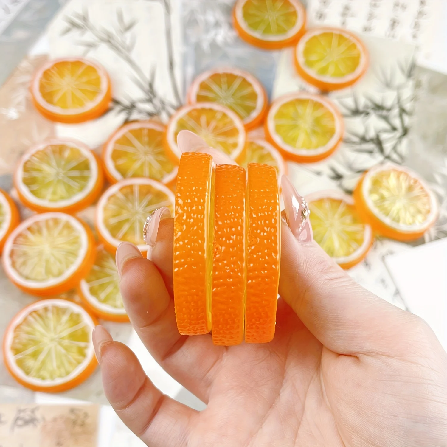 20 قطعة من الفاكهة الاصطناعية والبرتقال البلاستيكية الصناعية لديكور المنزل والتجمعات الموسمية وأنواع الغرف المختلفة