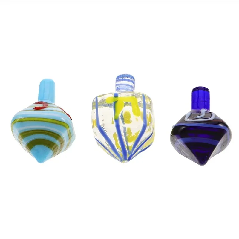 

1/3Pcs Handmade Glass Dreidel Hanukkah Elegant Judaica Collectibles Classic Dreidel Game Jewish Tradition Gift Chanukah Dreidels